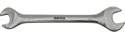 Ключ рожковый двухсторонний Cr-V 21х23мм Berg 48-114