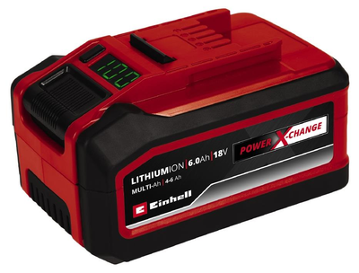 Аккумулятор Einhell 18V 6.0Ah, PXC Plus, Multi-Ah (переключатель емкости) (4511502)