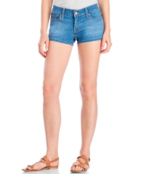 Короткие женские шорты Levis — Indigo Spirit W28 Голубые (325630075)