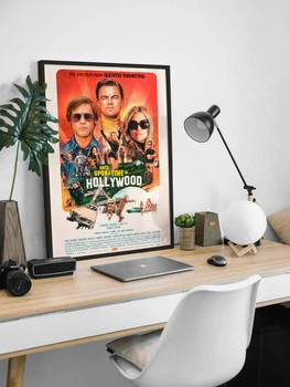 Постер фильма Тарантино Однажды в Голливуде / Once Upon a Time in Hollywood (H2)
