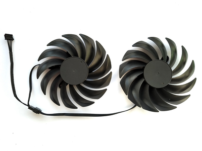 Вентилятор для видеокарты Colorful Ultra RTX 3060 Ti 3070 Ti 3080 комплект 2 шт (№364.1)