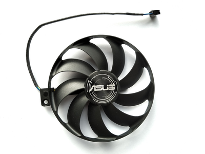 Вентилятор Everflow для видеокарты ASUS DUAL T129215SU (FDC10H12S9-C) (№308.2)