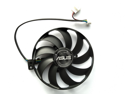 Вентилятор Everflow для видеокарты ASUS DUAL T129215SU (FDC10H12S9-C) (№308.1)