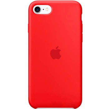 Чехол Silicone case SE 2020 Red красный