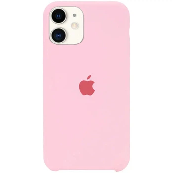 Чохол Silicone case для IPhone 11 Light Pink рожевий