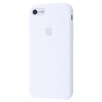 Чехол Silicone case для IPhone 7 White белый