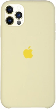 Чохол Silicone case для IPhone 11 Pro max Mellow yellow жовтий