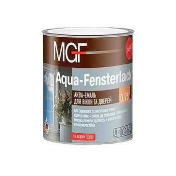 ​Аква-эмаль для окон и дверей MGF Aqua-Fensterlack 2,5 л