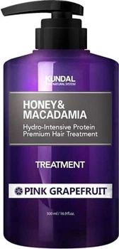 Кондиціонер-маска для волосся Kundal Honey & Macadamia Treatment Pink Grapefruit 500 мл (8809809420956)