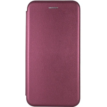 Шкіряний чохол (книжка) Classy для Xiaomi Redmi 9A Бордовий Без бренду