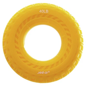 Эспандер кистевой силиконовый Zelart Jello JLA470-40 нагрузка 40LB Yellow
