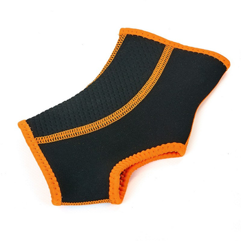 Эластичный голеностоп бандаж голеностопного сустава Zelart 0629 размер S-M Black-Orange