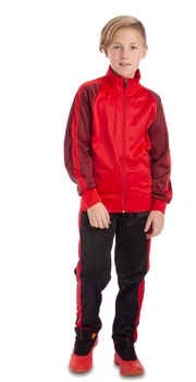 Костюм спортивный детский Zelart Sport LD-6803T рост 145-155 см (32) Red-Black