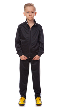 Костюм спортивный детский Zelart Dress LD-6805T рост 145-155 см (32) Black-White