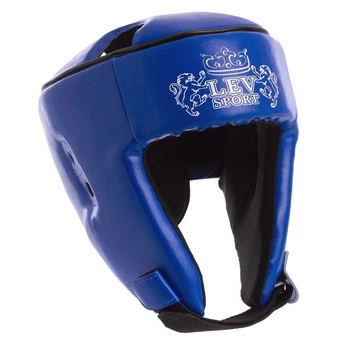 Шлем боксерский открытый Lev 4293 размер S Blue