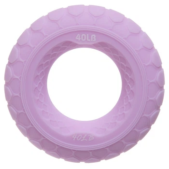 Эспандер кистевой силиконовый кольцо Zelart Jello Fit 3813 нагрузка 40LB Violet