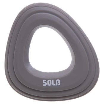 Эспандер кистевой силиконовый кольцо Zelart Jello Fit 3812 нагрузка 50LB Grey