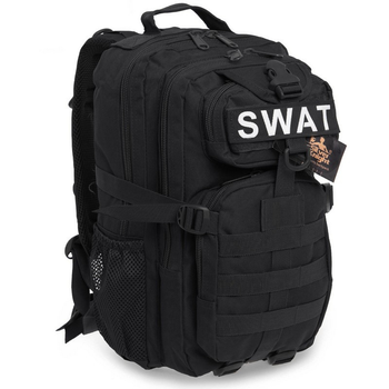 Рюкзак тактичний патрульний рейдовий Silver Knight SWAT-3P 35 літрів Black