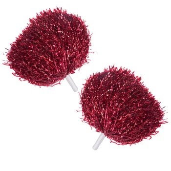 Помпоны для черлидинга и танцев SP-Sport Pom-Poms 1680 1шт Red