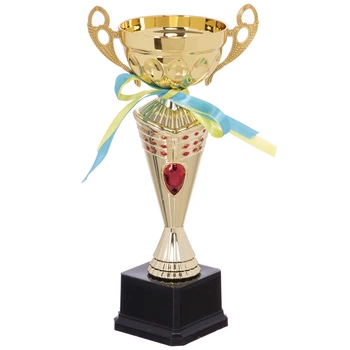 Кубок спортивный с ручками приз спортивный SP-Sport Y153B высота 31 см Gold