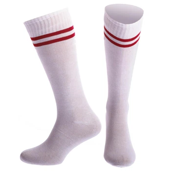 Гетры футбольные мужские Zelart Pro Action Sport 120 размер 40-45 White-Red