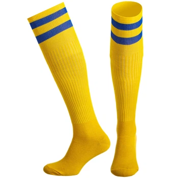 Гетры футбольные мужские Zelart Pro Action 3257 размер 40-45 Yellow-Blue