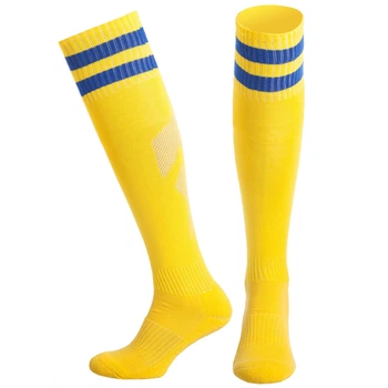 Гетри футбольні чоловічі Zelart Pro Action 3256 розмір 40-45 Yellow-Blue