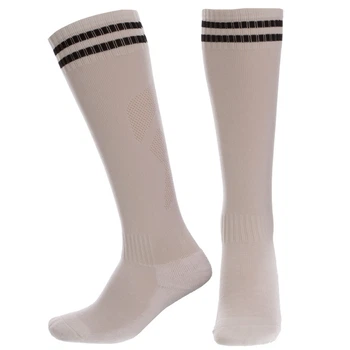 Гетры футбольные детские Zelart Sport 011 размер 27-34 White-Black