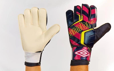 Рукавички воротарські Umbro Goalkepeer Gloves 840 розмір 10 White-Black-Pink