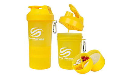 Шейкер 3-х камерный SMART SHAKER SIGN JAY CUTLER 6020027 600мл  черный-фиолетовый – низкие цены, кредит, оплата частями в интернет-магазине  ROZETKA от продавца: Червоний жук