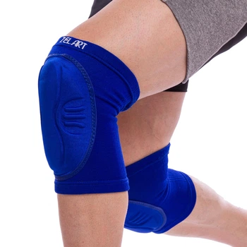 Наколенник спортивный для волейбола Zelart My Fit 1673 (2шт) S Синий