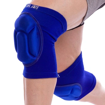 Наколенник спортивный для волейбола Zelart My Fit 1672 (2шт) S Синий