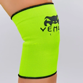 Наколенник эластичный Venum My Fit 8138 (2шт) M салатовый