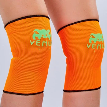 Наколенник эластичный Venum My Fit 8138 (2шт) L оранжевый
