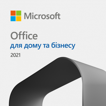 Офісне програмне забезпечення Microsoft Office Home and Business 2021 All Lng PK Lic Online CEE Only (T5D-03484)