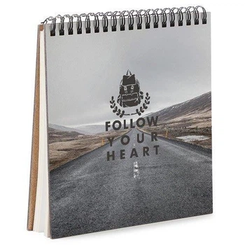 Блокнот Sketchbook Follow your heart квадратный 16,7х18 см (BDK_17A088)