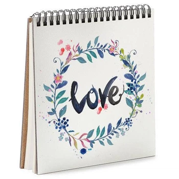 Блокнот Sketchbook Love квадратный 16,7х18 см (BDK_18L022)