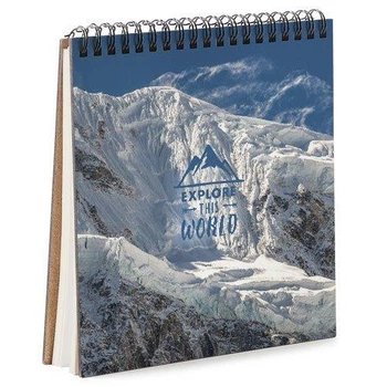 Блокнот Sketchbook Explore this world квадратный 16,7х18 см (BDK_17A081)