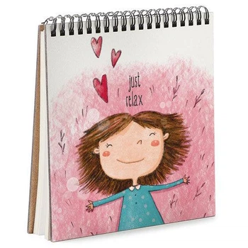 Блокнот Sketchbook Just relax квадратный 16,7х18 см (BDK_18L011)