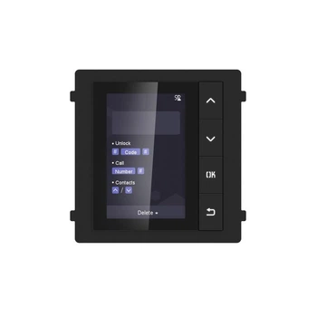 Модуль з монітором Hikvision DS-KD-DIS для роботи з відеопанеллю DS-KD8003-IME1 (118144)