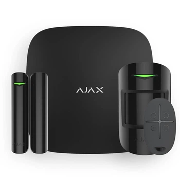 Комплект бездротової сигналізації Ajax StarterKit 2 (8EU) black з підтримкою датчиків з фотофіксацією тривог (159425)