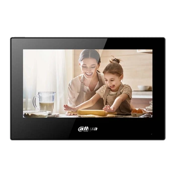 IP-відеодомофон з Wi-Fi 7" Dahua DHI-VTH5321GB-W (116272)