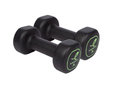 Набор гантелей ENERGETICS Neoprene Dumb Pairs Черный (2х3 кг) (80961544)