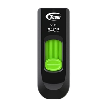 Флеш-накопитель USB 64GB Team C141 Green (TC14164GG01)