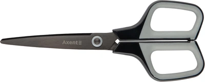 Ножиці офісні Axent Titanium 19 см Графітно-сірі (6306-03-a)