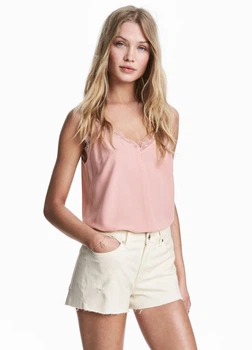 Шорты H&M 40 Белый 0485996_бел_17