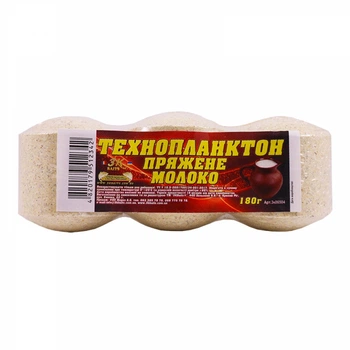 Прикорм 3KBaits Технопланктон Топлёное молоко 180г (3KB1241)