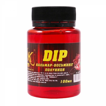 Дип 3KBaits кальмар-осьминог-клубника 100г (3к10109)