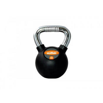 Гиря LiveUp Rubber Kettler Bell 16 кг (LS2044-16) в резиновой оболочке