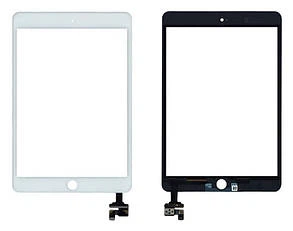 Сенсор (Touchscreen) для планшета Apple iPad Mini 3 Retina (з мікросхемою) WHITE